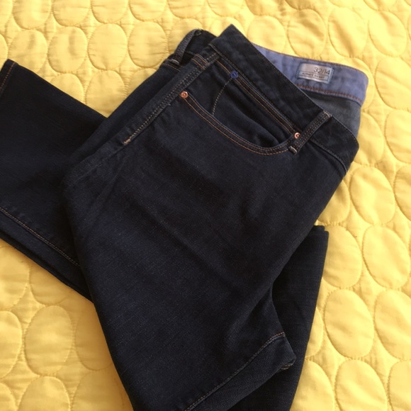 Dark washed Always Skinny Gap Jeans size 14 - Picture 2 of 4